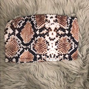 Snakeskin Bandeau